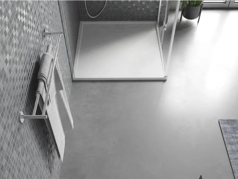Mexen Amon vierkante douchebak SMC 90 x 90 cm, wit - 4F109090