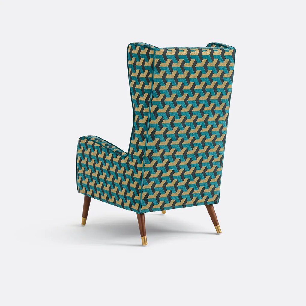 XXL fauteuil, fluweel, (Y)