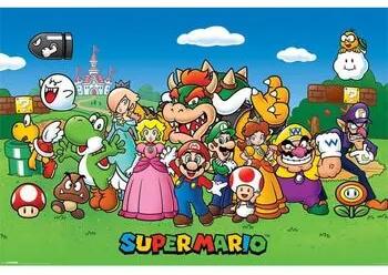 Posters Multicolour Super Mario  Taille unique