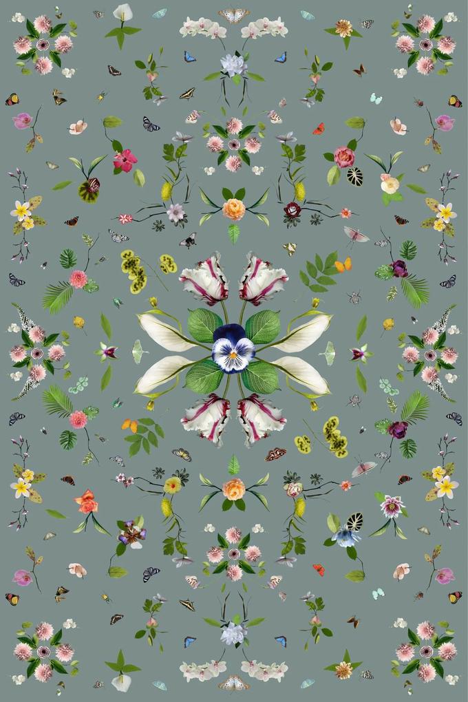 Moooi Carpets - Carpet Moooi Garden of Eden Grey - 200 x 300 - Vloerkleed