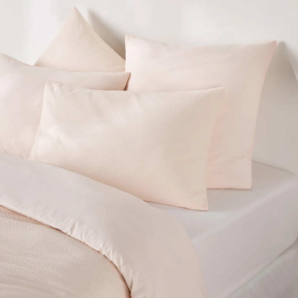 Kussensloop in gewassen katoen, Seersucker