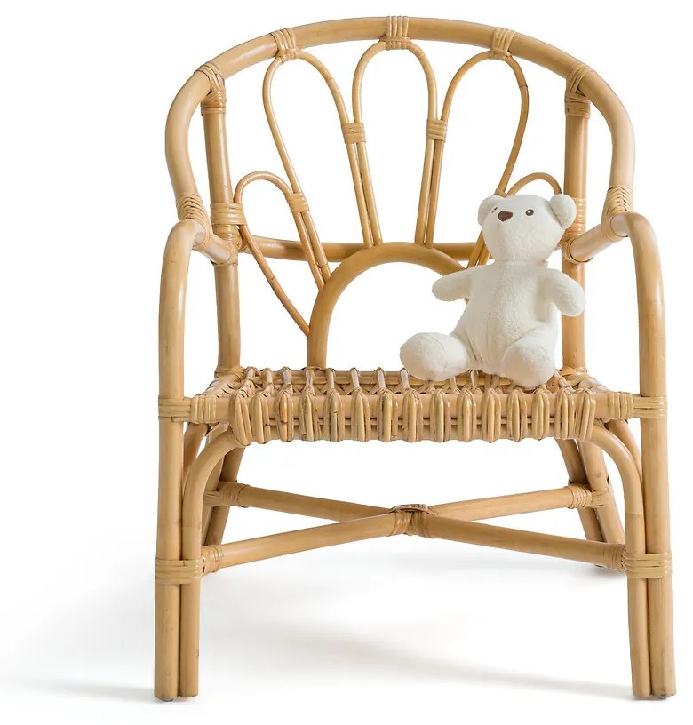 Fauteuil in rotan, voor kinderen, Roxana