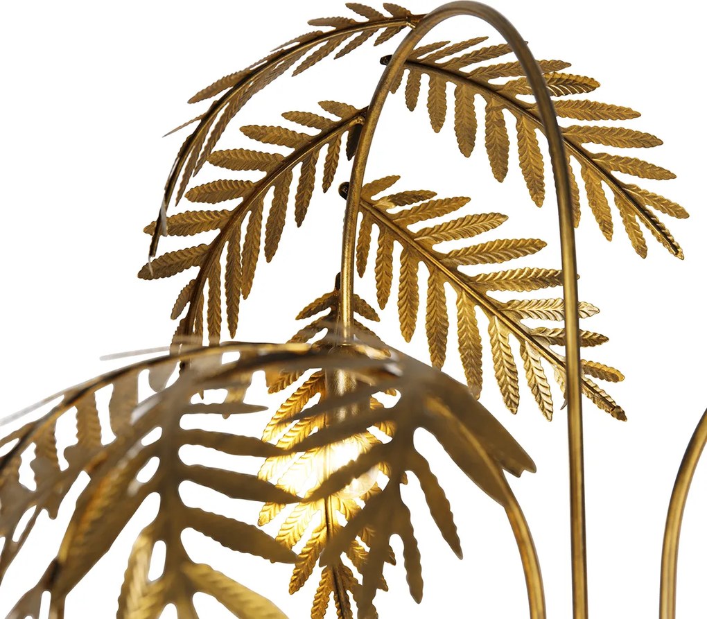 Smart vloerlamp goud 193 cm 3-lichts incl. 3 Wifi P45 - Botanica