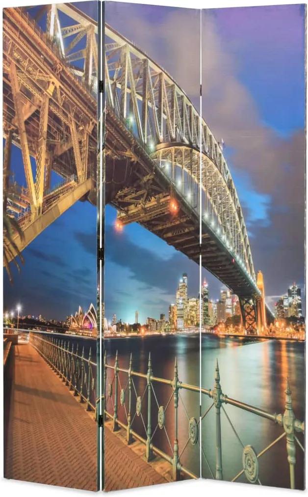 Kamerscherm inklapbaar Sydney Harbour Bridge 120x170 cm