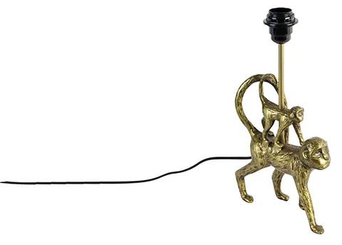 Vintage tafellamp messing - Animal Aap Unge Landelijk E27 Binnenverlichting Lamp