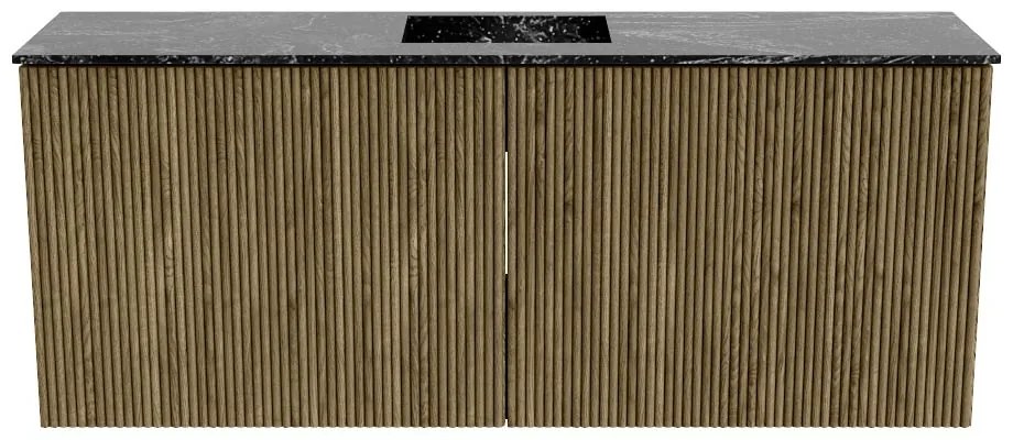 Mondiaz Joya DLux 100cm toiletmeubel dusk met wastafel faye midden zonder kraangat lava