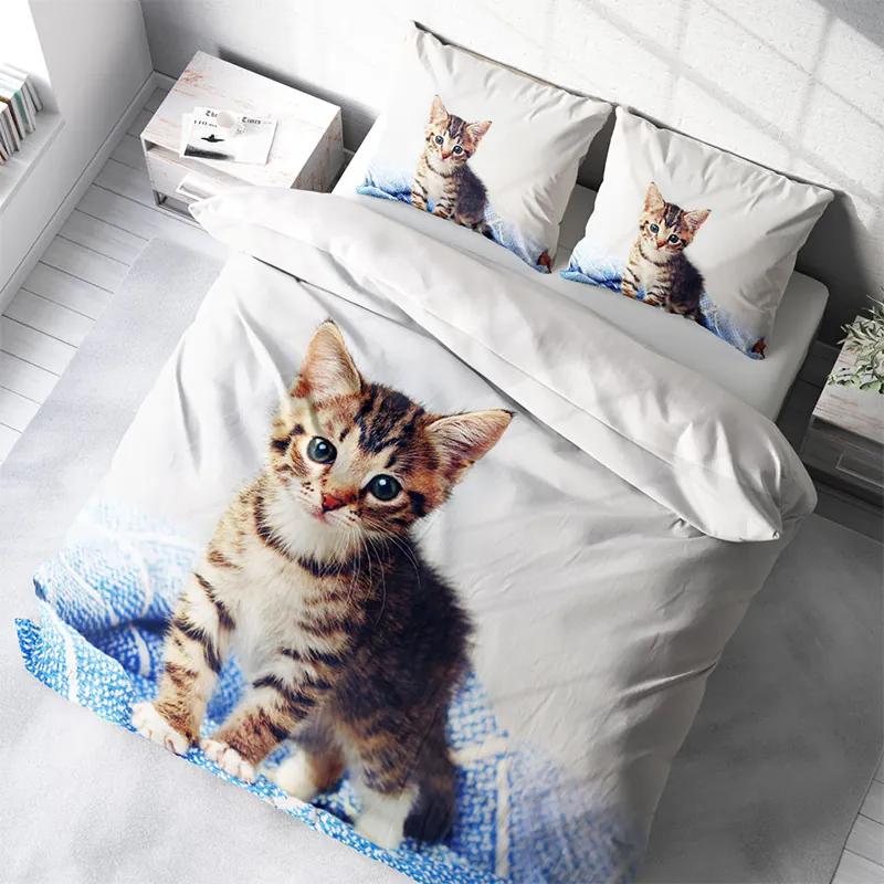 DLC Cute Kitten 1-persoons (140 x 200/220 cm + 1 kussensloop) Dekbedovertrek