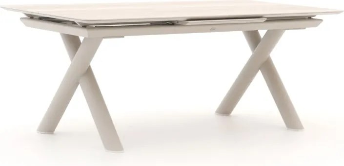 Tuin eettafel Bellagio  | Rechthoekig  | Tuintafel Sintered stone | 260x100cm | 8 personen | Uitschuifbaar | Kees Smit Tuinmeubelen