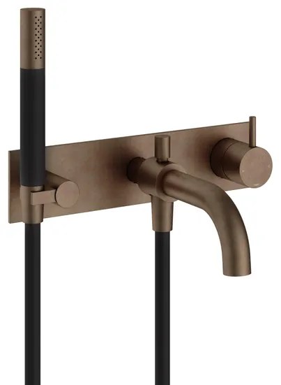 Hotbath COBBER Afbouwdeel - Inbouw douche/badmengkraan - Verouderd messing CB126EXTAB