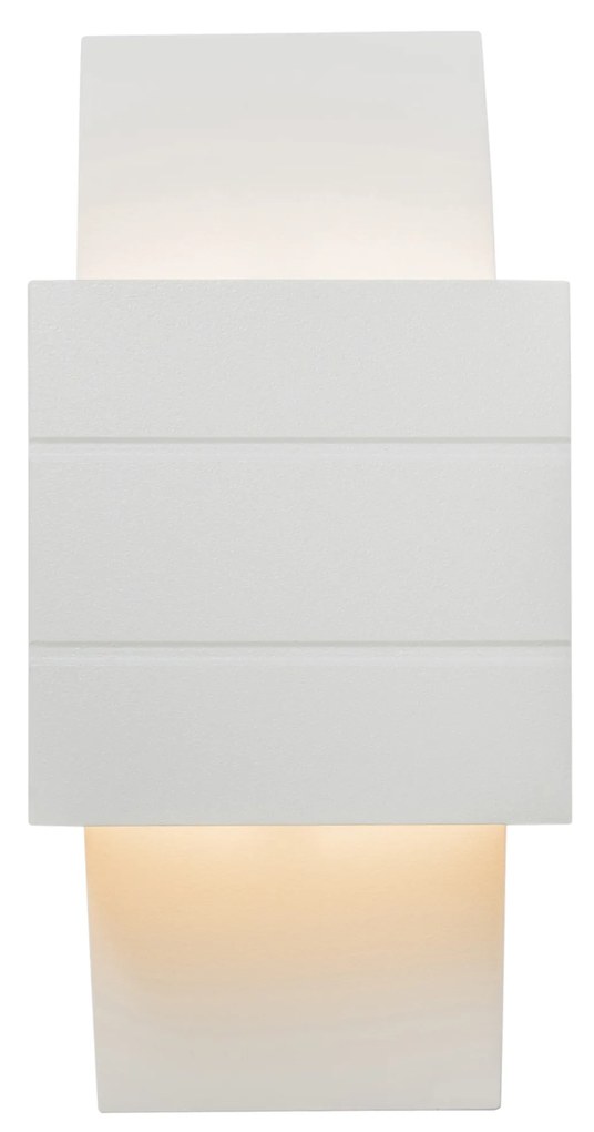 Moderne wandlamp wit met lichteffect - Amy Design, Modern G9 kubus / vierkant Binnenverlichting Lamp