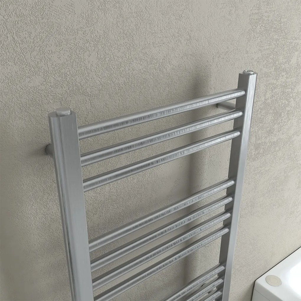 Eastbrook Wendover handdoekradiator 50x180cm 717W RVS geborsteld