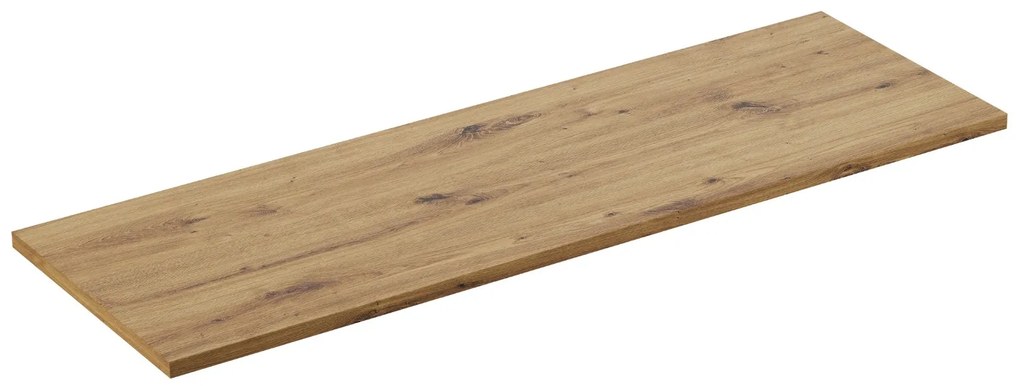 Comad Artisan wastafel toppaneel 140cm eiken