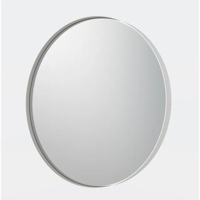 Adema Exclusive Line Spiegel - rond - 80cm - frame mat wit JB3000-80MW