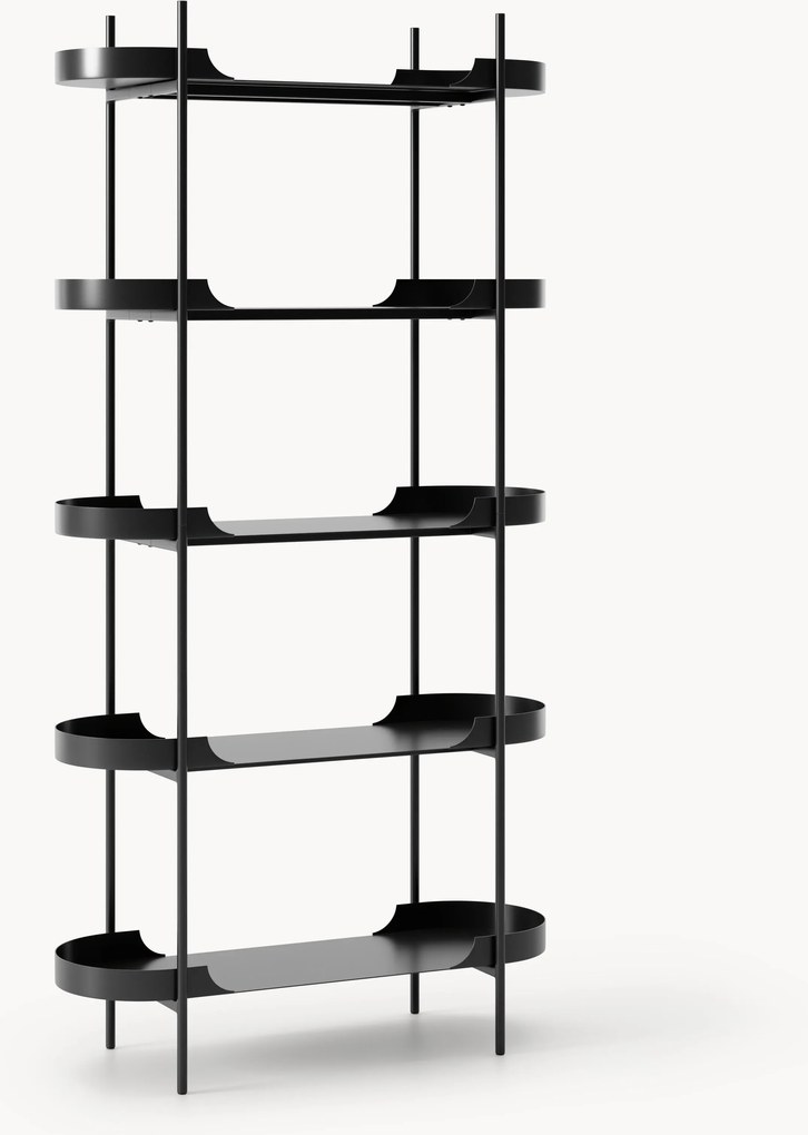 Hoog metalen wandrek Taru