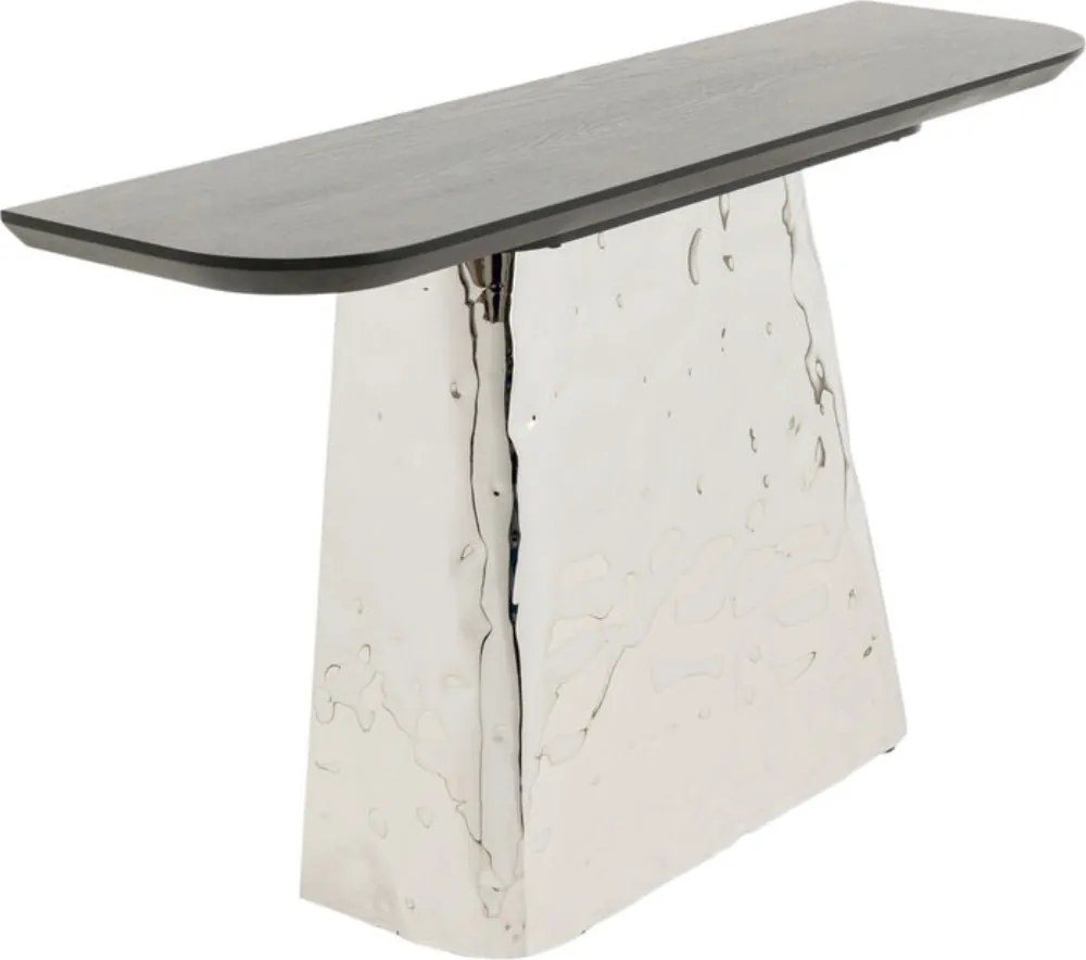 Sidetable Chroom - 138 X 38cm.