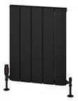 Eastbrook Withington radiator 45x60cm aluminium 502W zwart mat