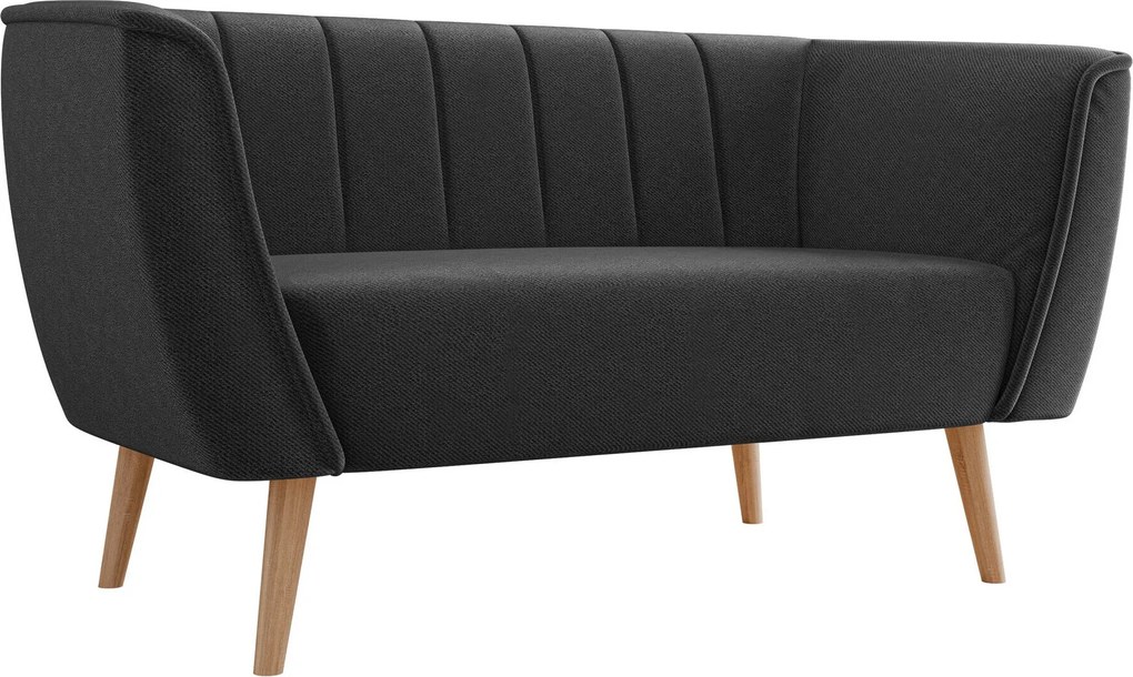 Bank Glenview 104, Afwezig, Afwezig, 142x74x75cm, 24 kg, Stof, Poten: Hout