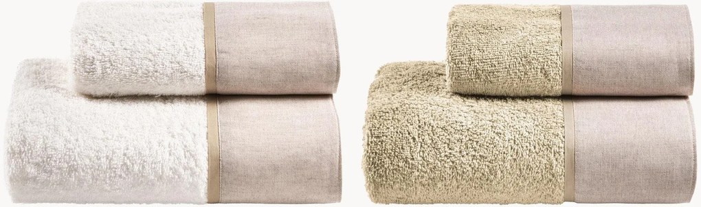 Katoenen handdoekenset Codewashed, 4-delig