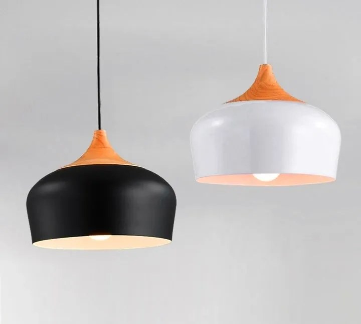 Enkele hanglamp Bari Zwart
