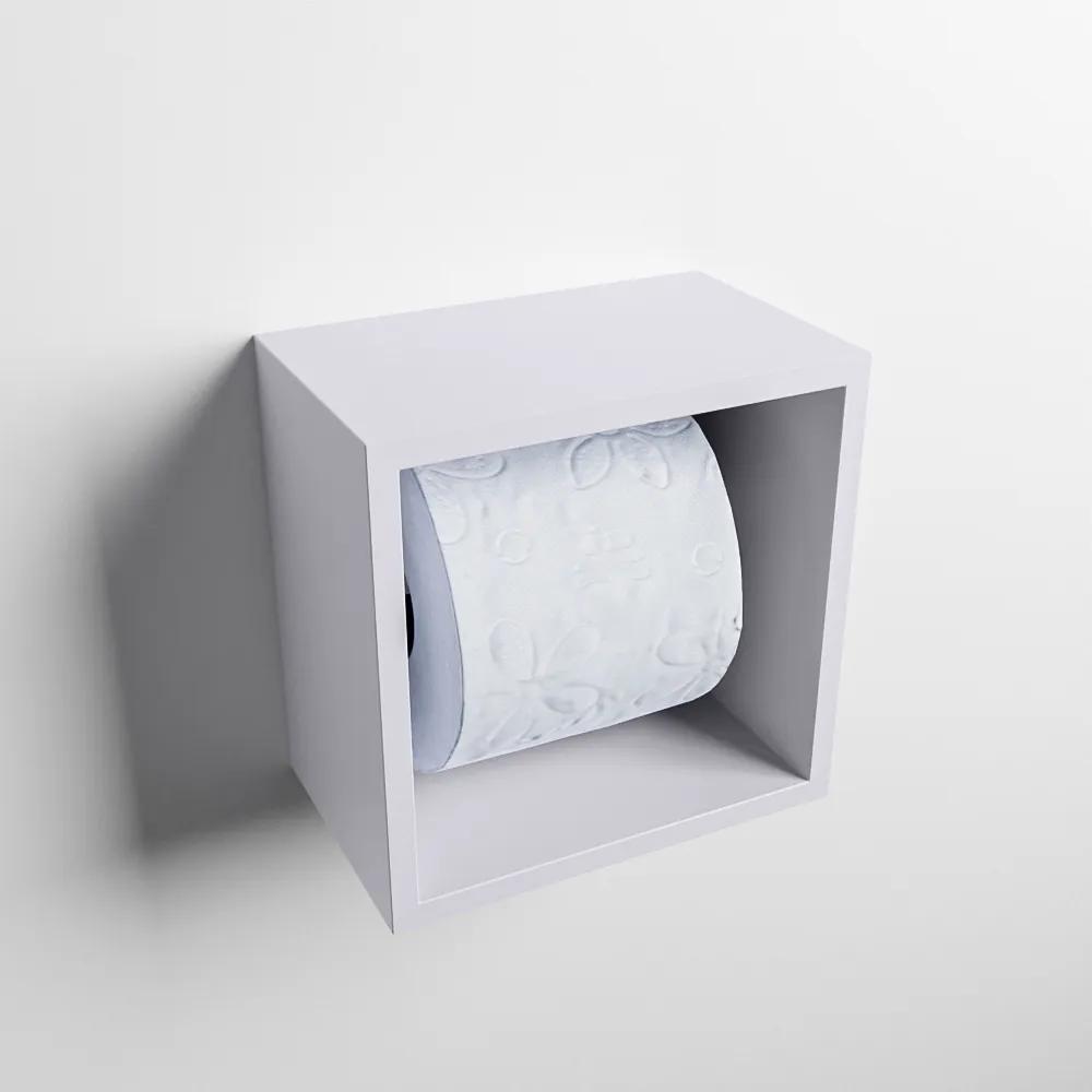Mondiaz Easy Cube toilet rolhouder 16x16cm cale