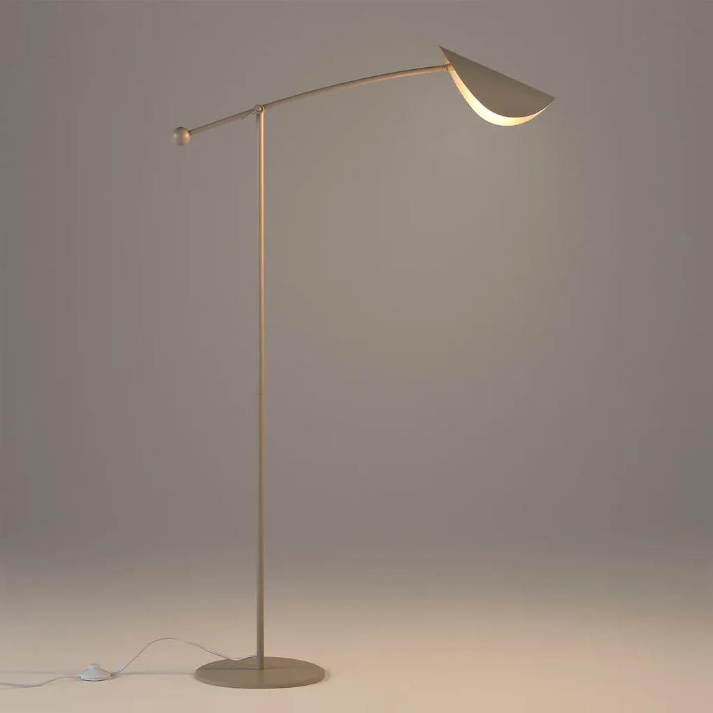 Leeslamp in grijs metaal, Funambule