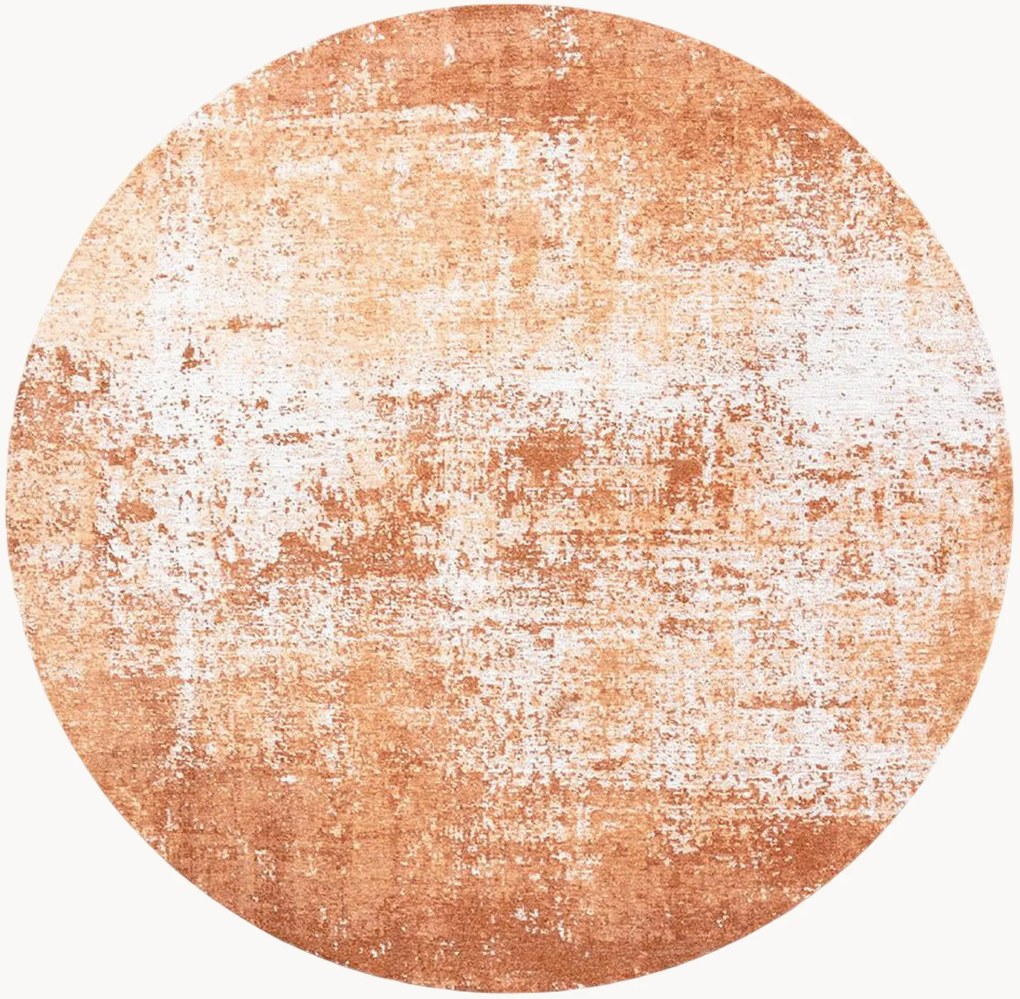 Wasbaar rond jacquard indoor & outdoor vloerkleed Virgin Land