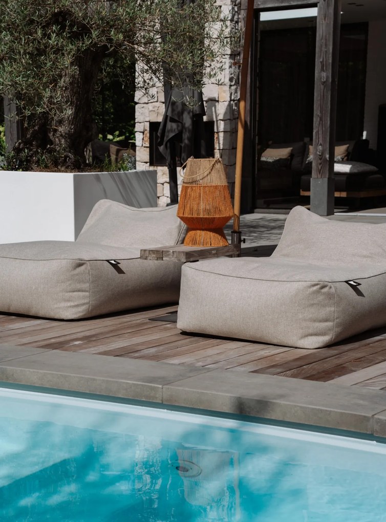 B-Bed Premium Outdoor Loungebed - Ecru
