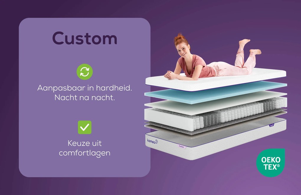 KAMEO Custom Matras – Bij Swiss Sense