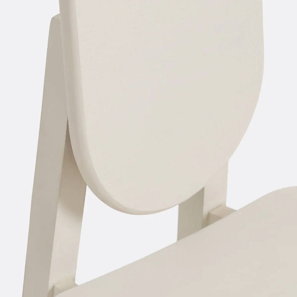 Set van 2 stoelen in essenhout , Tribal