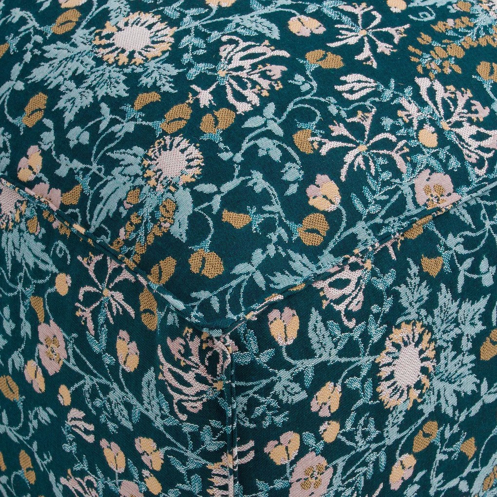 Modulaire poef, gebloemd jacquard, Seven