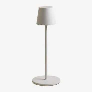 Draadloze Led-buiten Tafellamp Isona Wit - Sklum