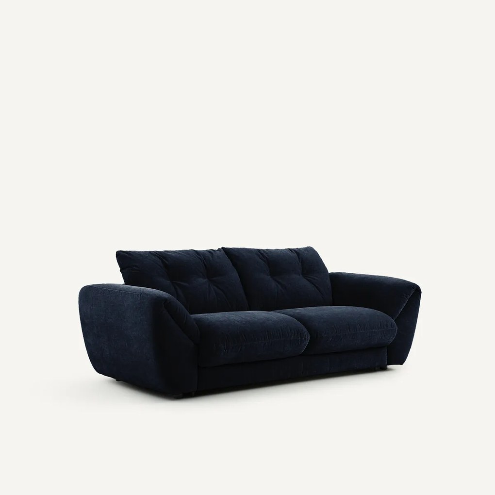 3-zits slaapbank fluweel chenille, Edgar