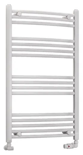 Eastbrook Wendover gebogen handdoekradiator 60x100cm 427W wit glans