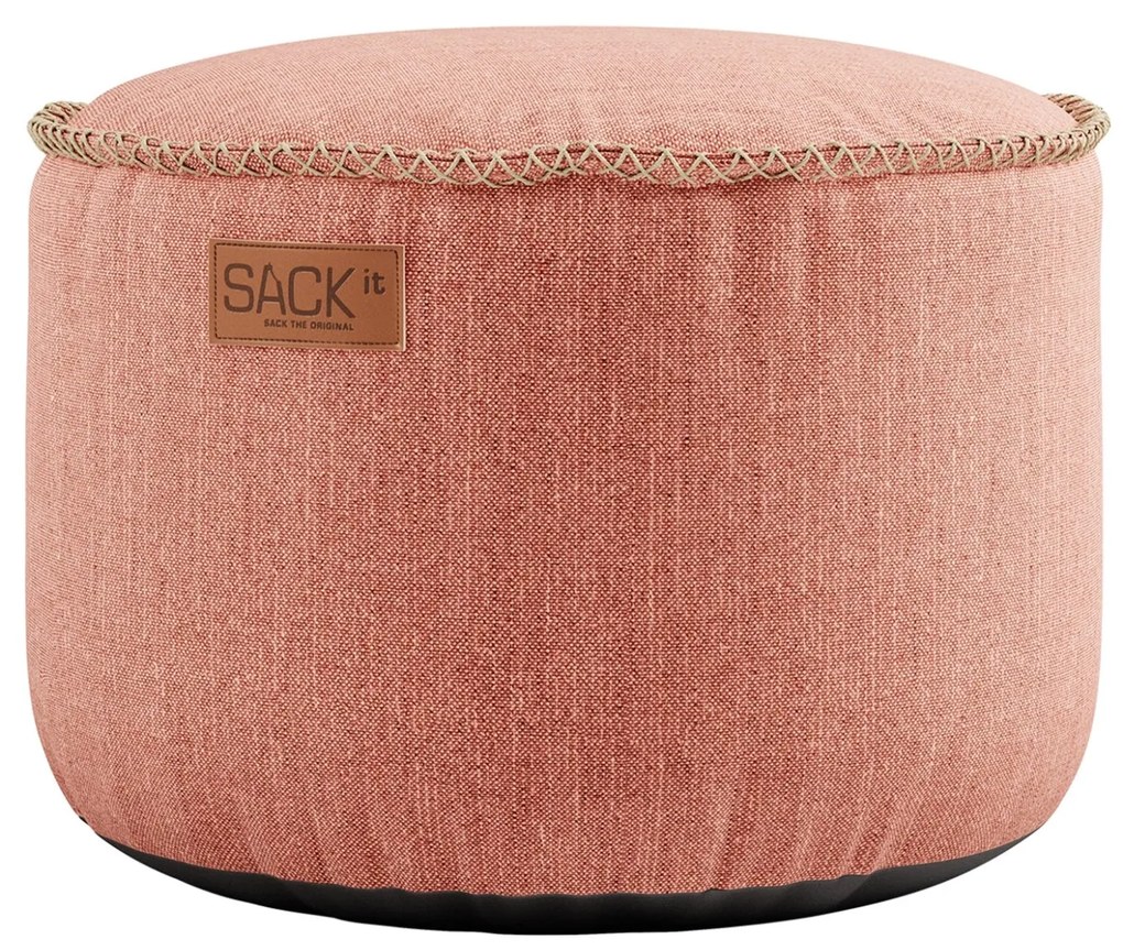 Cobana Lounge Stoel & Pouf Outdoor - Rose