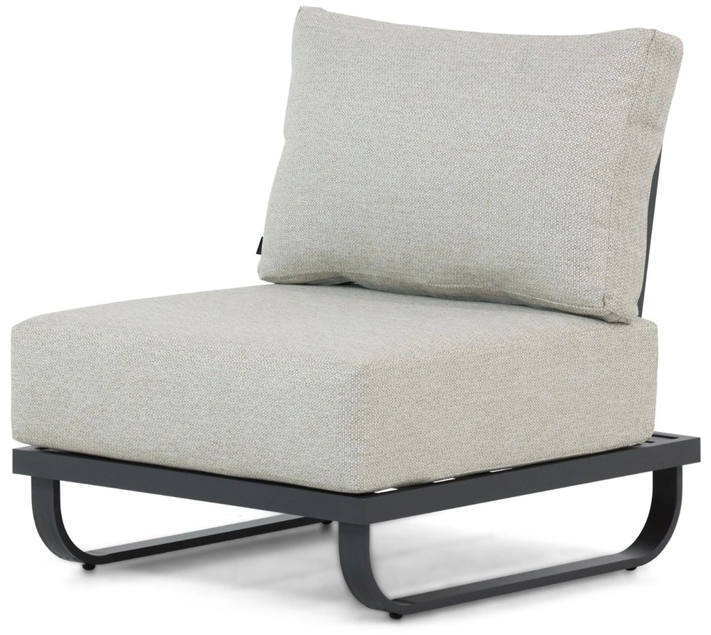 Hoek loungeset 6 personen Aluminium Grijs Lifestyle Garden Furniture Venice
