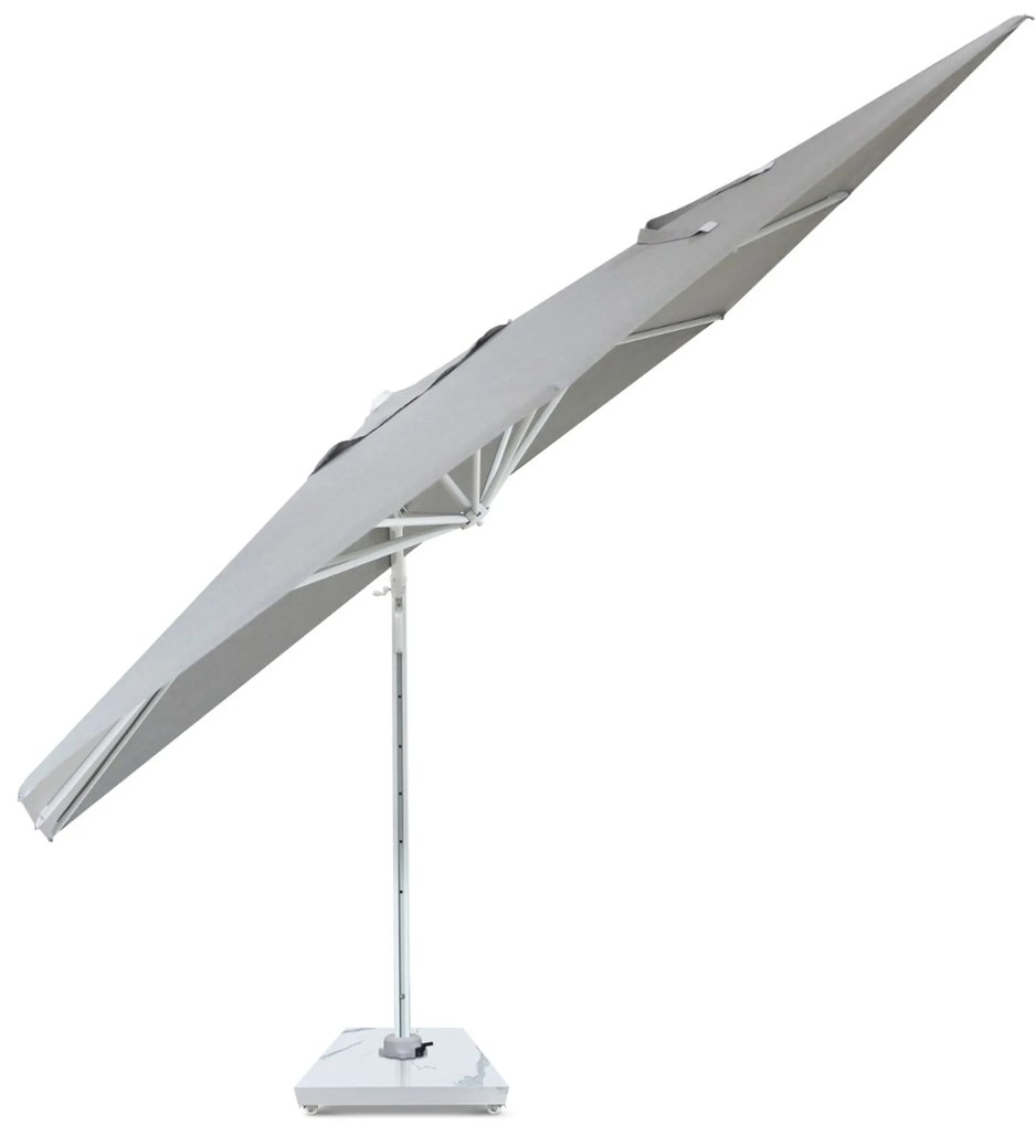 Zweefparasol 3x3.5m S2 Excellent (excl. voet) Grijs-antraciet Camello Luna