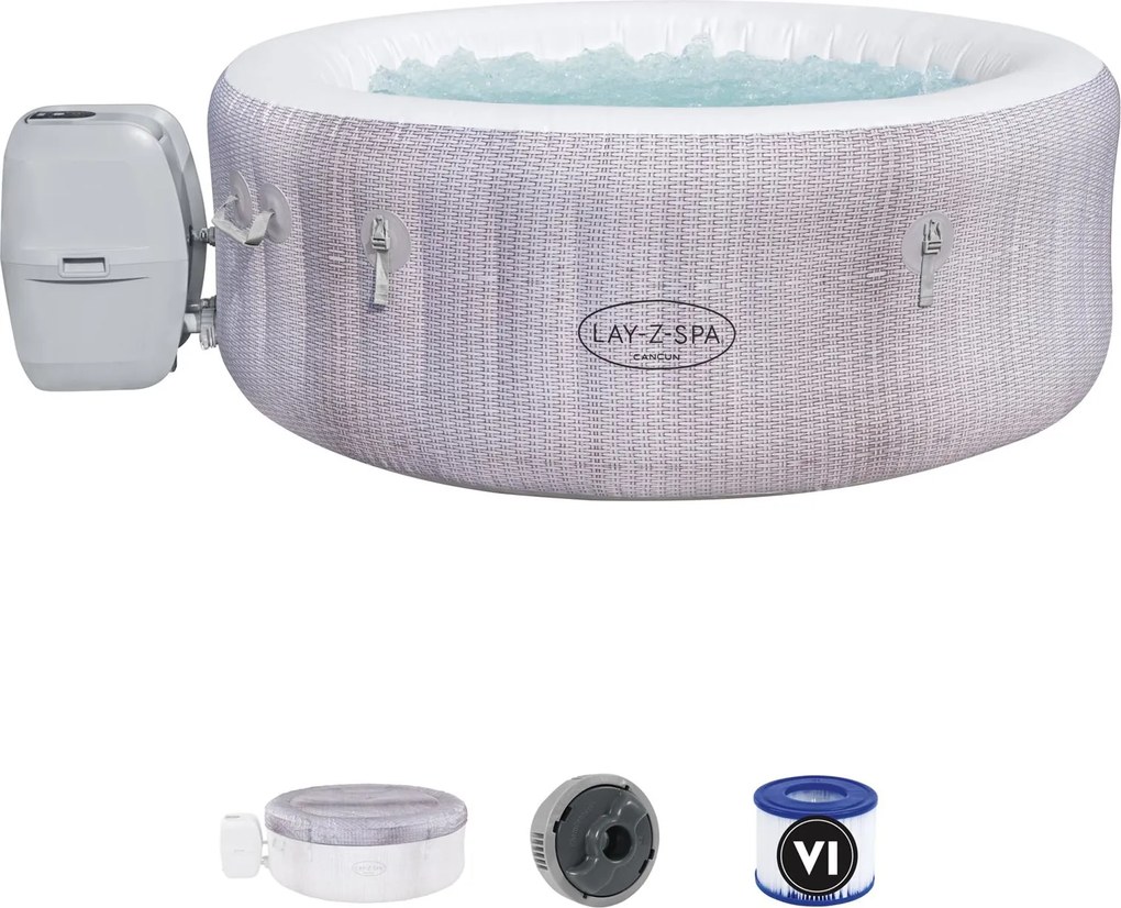 Bestway Lay-Z-Spa Cancun Airjet opblaasbare spa - 2-4 personen
