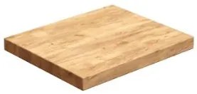 Sjithouse Furniture wastafelblad hout 25x22,5cm coal oak antraciet