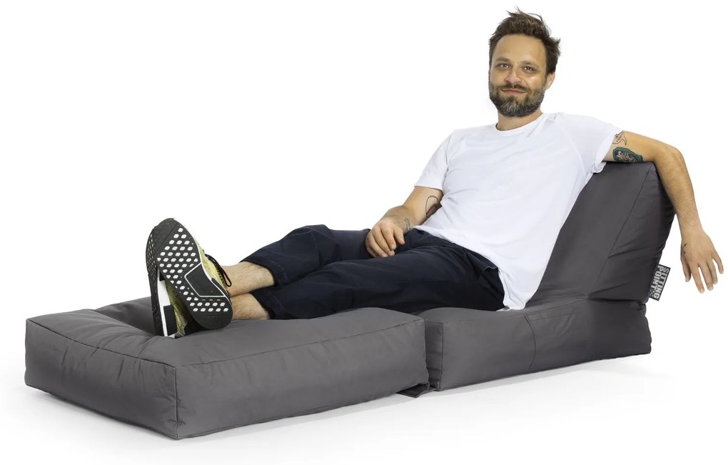 Loungebed Twist Scuba Outdoor - Antraciet