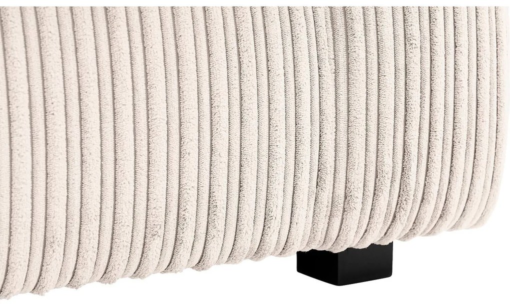 Goossens Bank Ravenia beige, stof, 2,5-zits, stijlvol landelijk