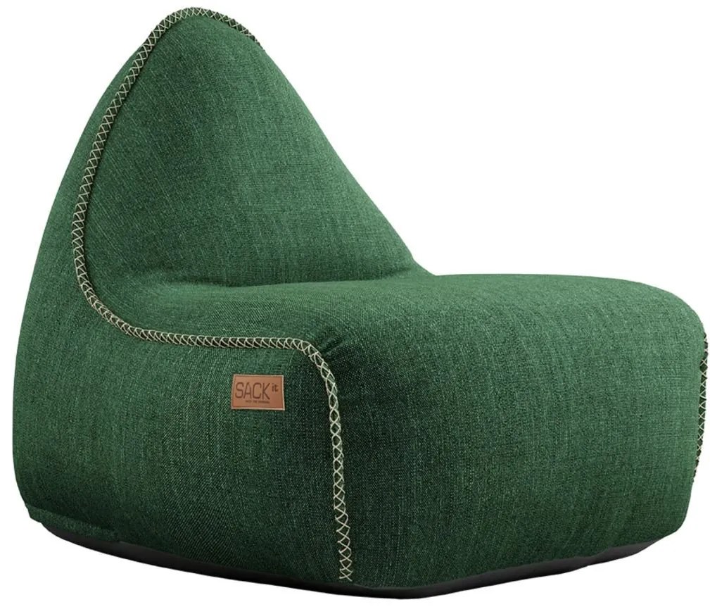 Cobana Lounge Chair & Pouf Outdoor - Groen