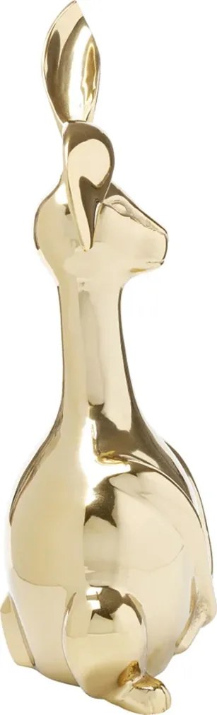 Goud Konijn Beeld 37 Cm