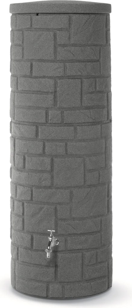 Prosperplast Arcado Regenwatertank - 360 liter - Dark Stone - Stenen Look