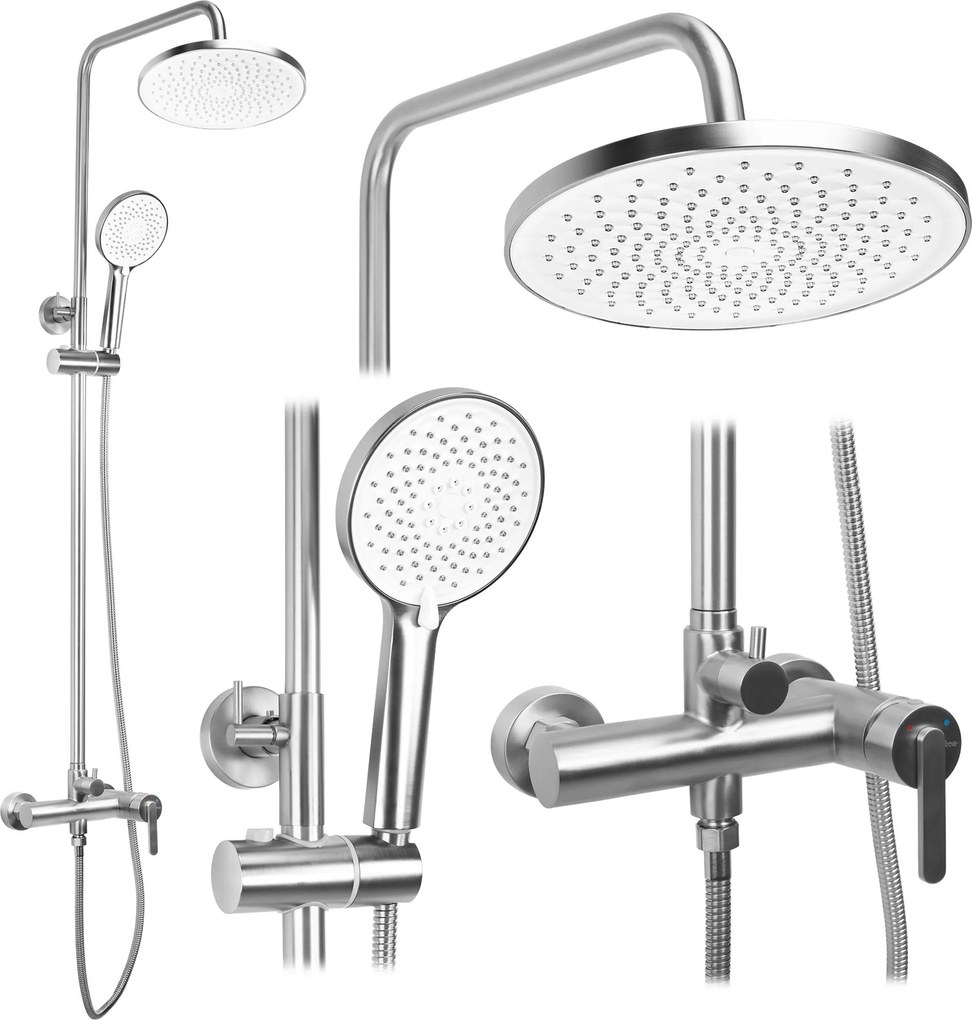 Doucheset Rea Ontario Brush Nickel