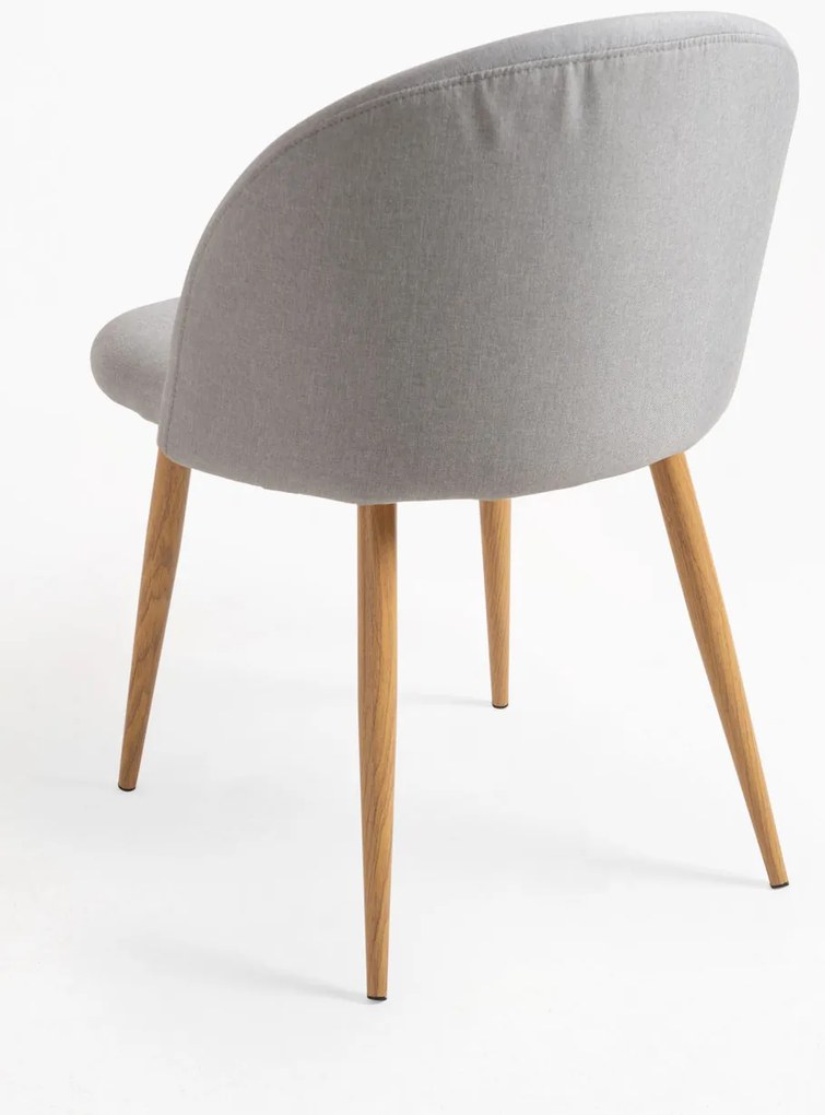 Pak 4 Vint Stoffen Stoelen