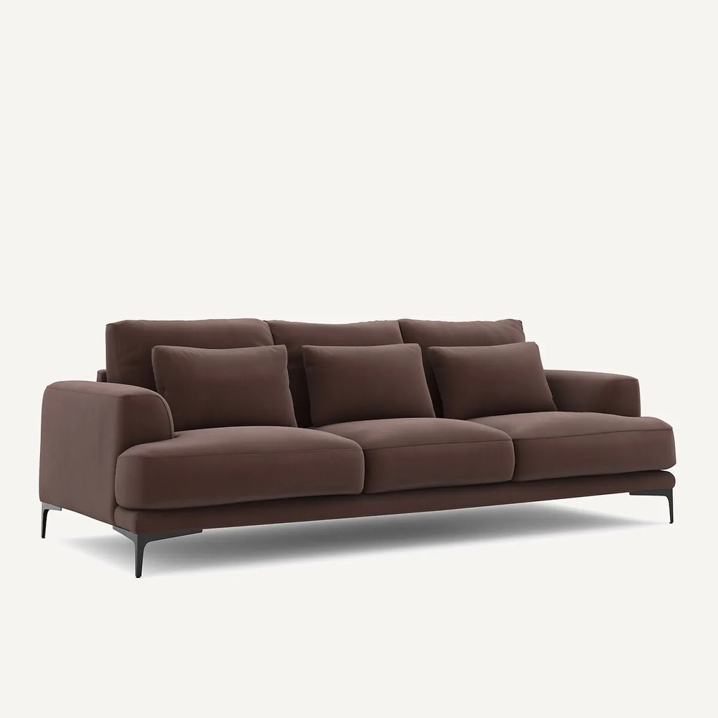 4-zits sofa in linnenfluweel, Marsile
