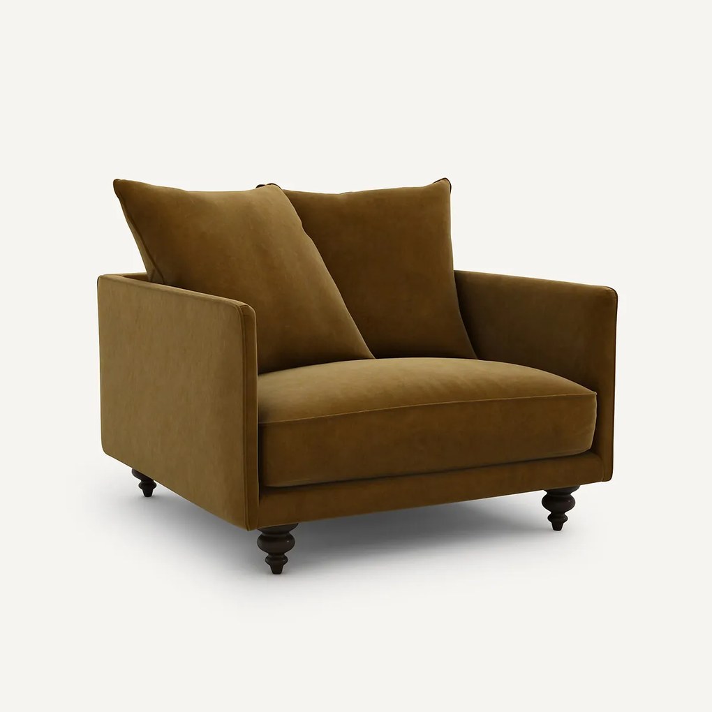 Fauteuil fluweel, Lazare