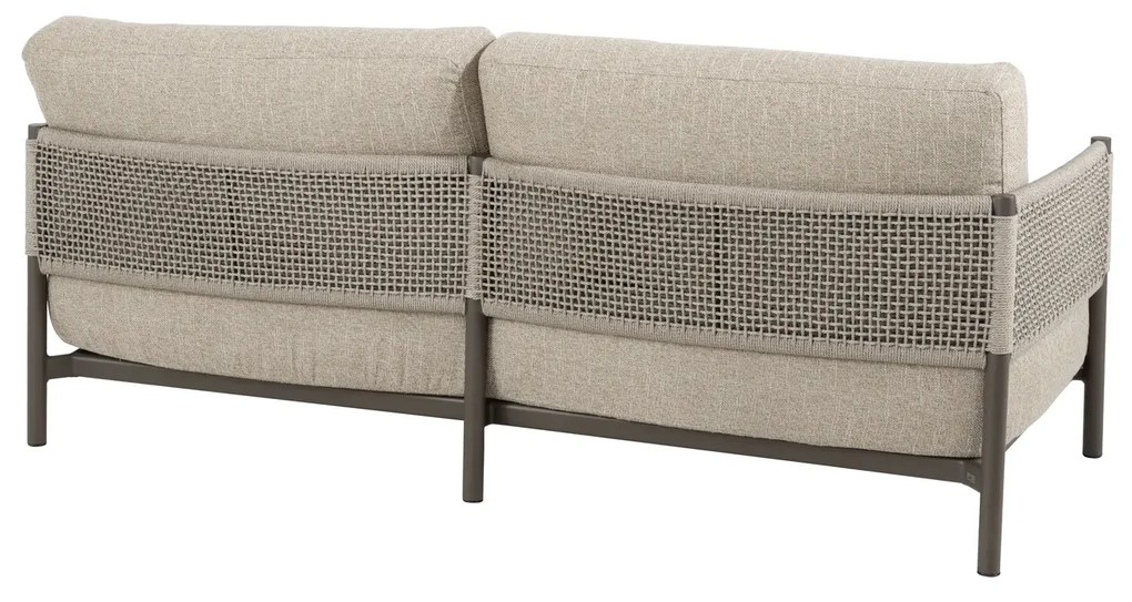 4 Seasons Outdoor Savanne 3-zits loungebank terre SALE Loungebank bruin weerbestendig