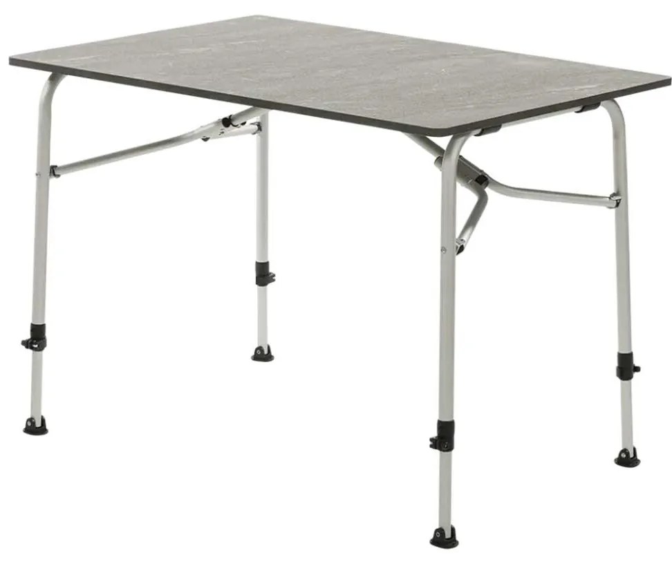 Travellife Sorrento inklapbare kampeertafel dark grey - 100 x 70 x 72,5 cm