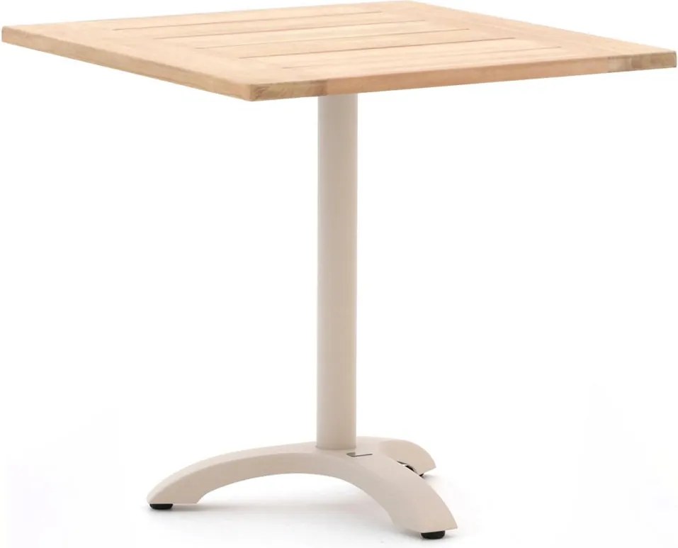 Tuin eettafel Bellagio  | Vierkant  | Tuintafel Kunststof | 80x80cm | 2 personen | Kees Smit Tuinmeubelen